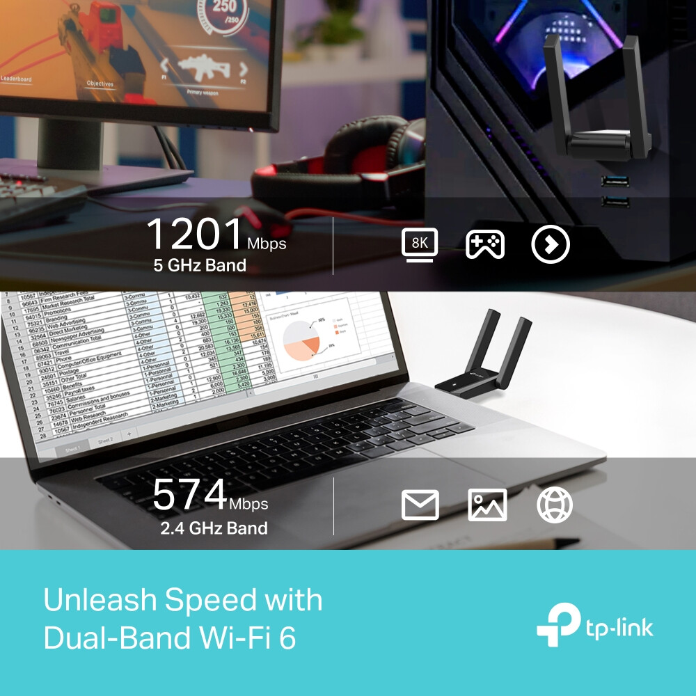 Адаптер TP-LINK Archer TX30U Plus — изображение 5