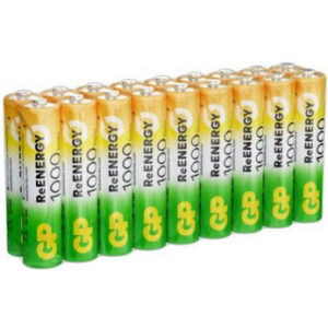 Аккумулятор GP (AAA, 1000mAh, 18 шт.) (100AAAHCRGY-B18)