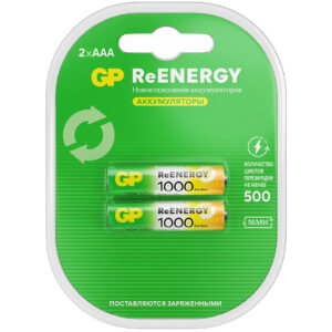 Аккумулятор GP ReEnergy (AAA, 950mAh, 2 шт.) (100AAAHCRGY-2CRCB2)