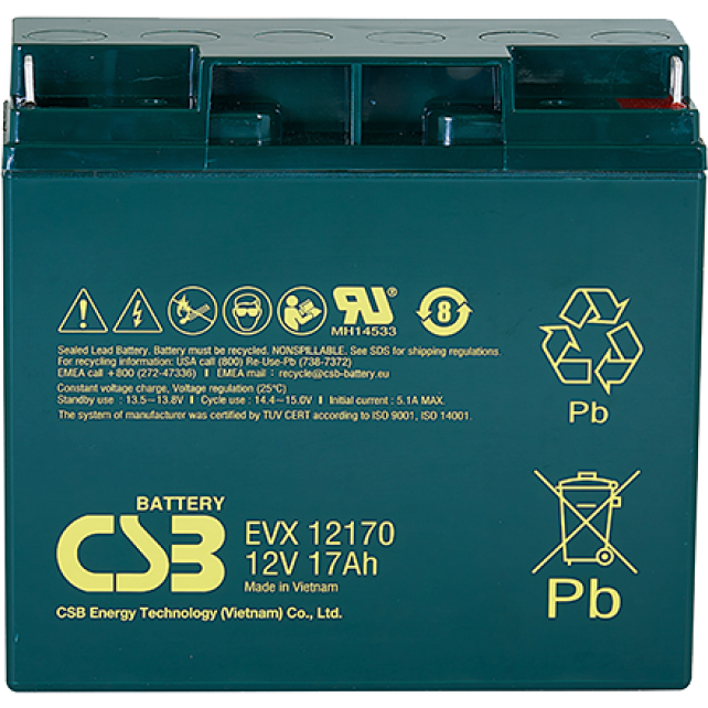 Аккумуляторная батарея CSB EVX12170 B3