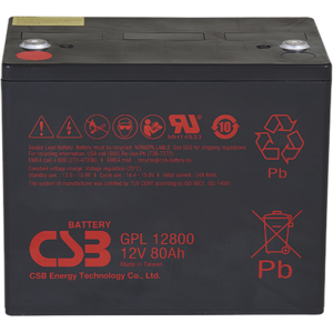 Аккумуляторная батарея CSB GPL12800