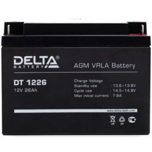 Аккумуляторная батарея Delta BT 1226