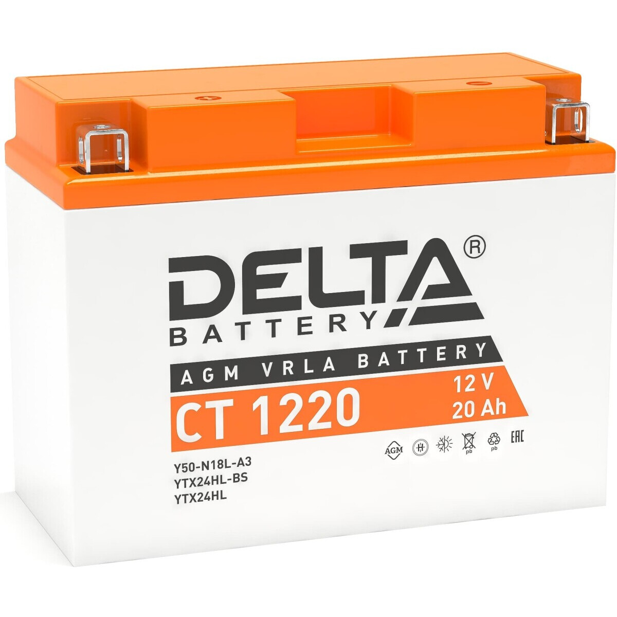 Аккумуляторная батарея Delta CT 1220