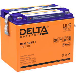 Аккумуляторная батарея Delta DTM 1275 I