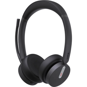 Беспроводная стереогарнитура Yealink WH64 Dual UC, Bluetooth, Накладные, Черный, [WH64 Dual UC]
