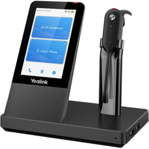 Беспроводная стереогарнитура Yealink WH67 UC, Bluetooth, Радиоканал, Накладные, [WH67 UC]