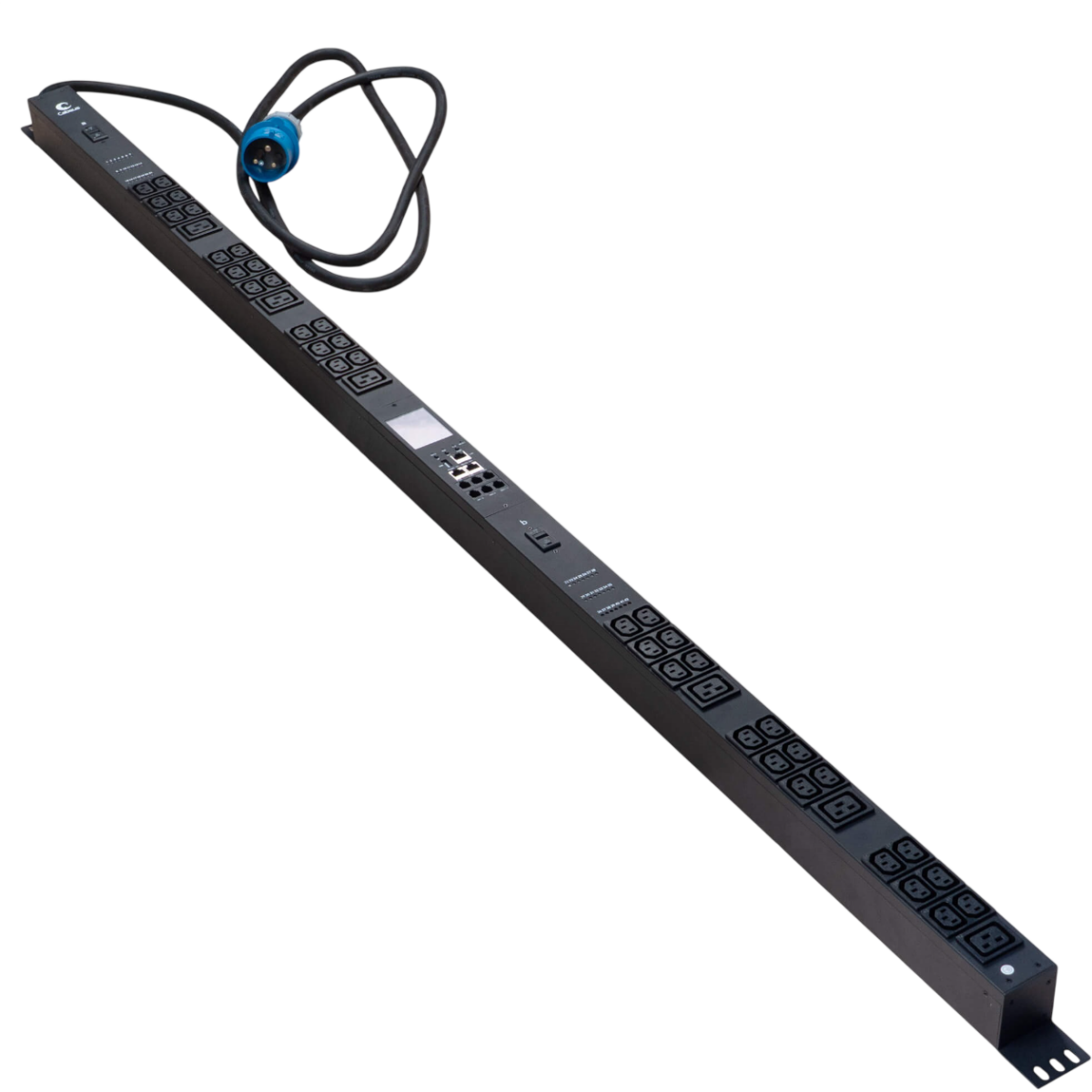 Блок розеток Cabeus SMART-PDU-32-1P-36C13-6C19-I309-CM