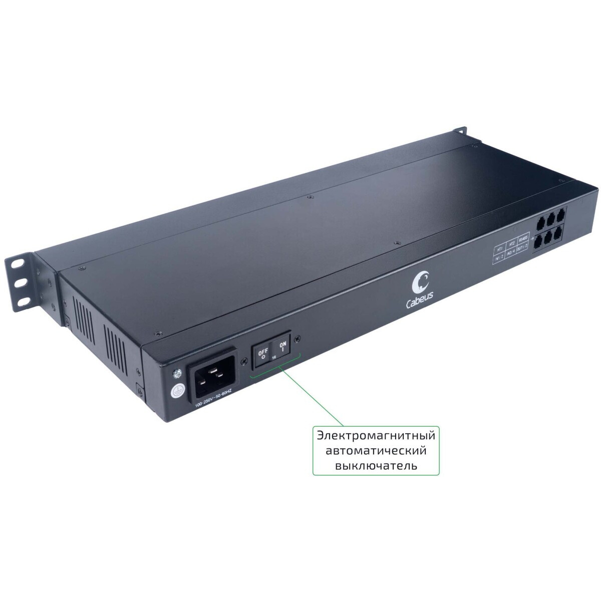 Блок розеток Cabeus SMART-PDU-C20-8C13-CM — изображение 2