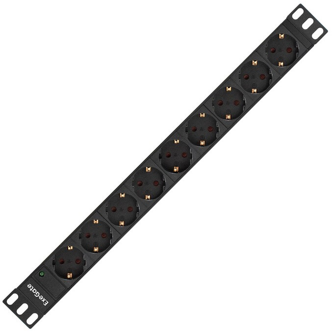 Блок розеток ExeGate PDU-19H905 Al-9S-EU3 — изображение 2