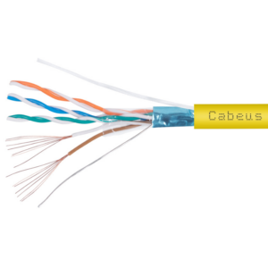 Бухта Cabeus FTP-4P-Cat.5e-PATCH-LSZH-YL, 305м