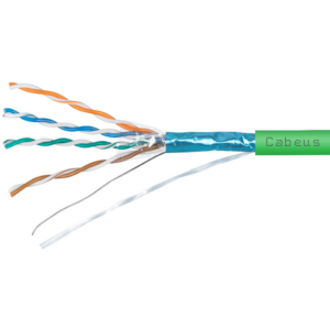 Бухта Cabeus FTP-4P-Cat.5e-SOLID-LSZH-GN, 305м