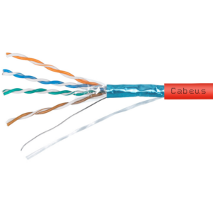 Бухта Cabeus FTP-4P-Cat.5e-SOLID-LSZH-RD, 305м