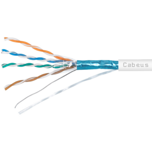 Бухта Cabeus FTP-4P-Cat.5e-SOLID-LSZH-WH, 305м