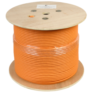 Бухта Cabeus SSTP-4P-Cat.7a-SOLID-IN-LSZH-OR, 305м