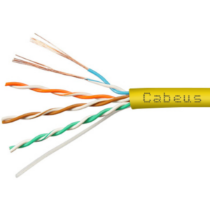Бухта Cabeus UTP-4P-Cat.5e-PATCH-YL, 305м