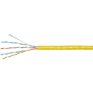 Бухта Cabeus UTP-4P-Cat.5e-SOLID-LSZH-YL-25, 25м