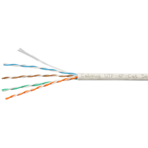 Бухта Cabeus UTP-4P-Cat.5e-SOLID-WH-50, 50м