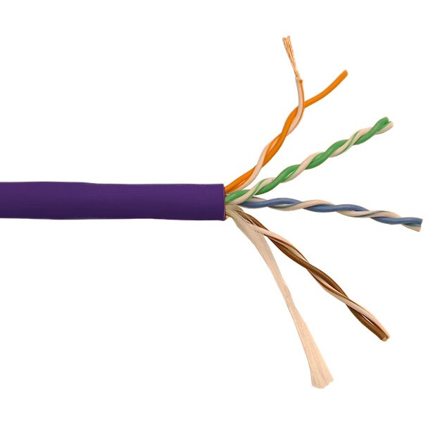 Кабель витая пара U/UTP 5e кат. 4 пары Lanmaster LAN-5EUTP-PT-LSZH-VI