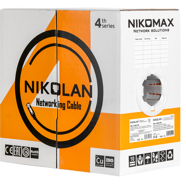 Бухта NIKOLAN NMC 4200C-BK, 305м