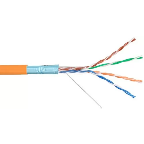 Кабель витая пара F/UTP 5e кат. 4 пары NikoMax NMC 4200C-OR