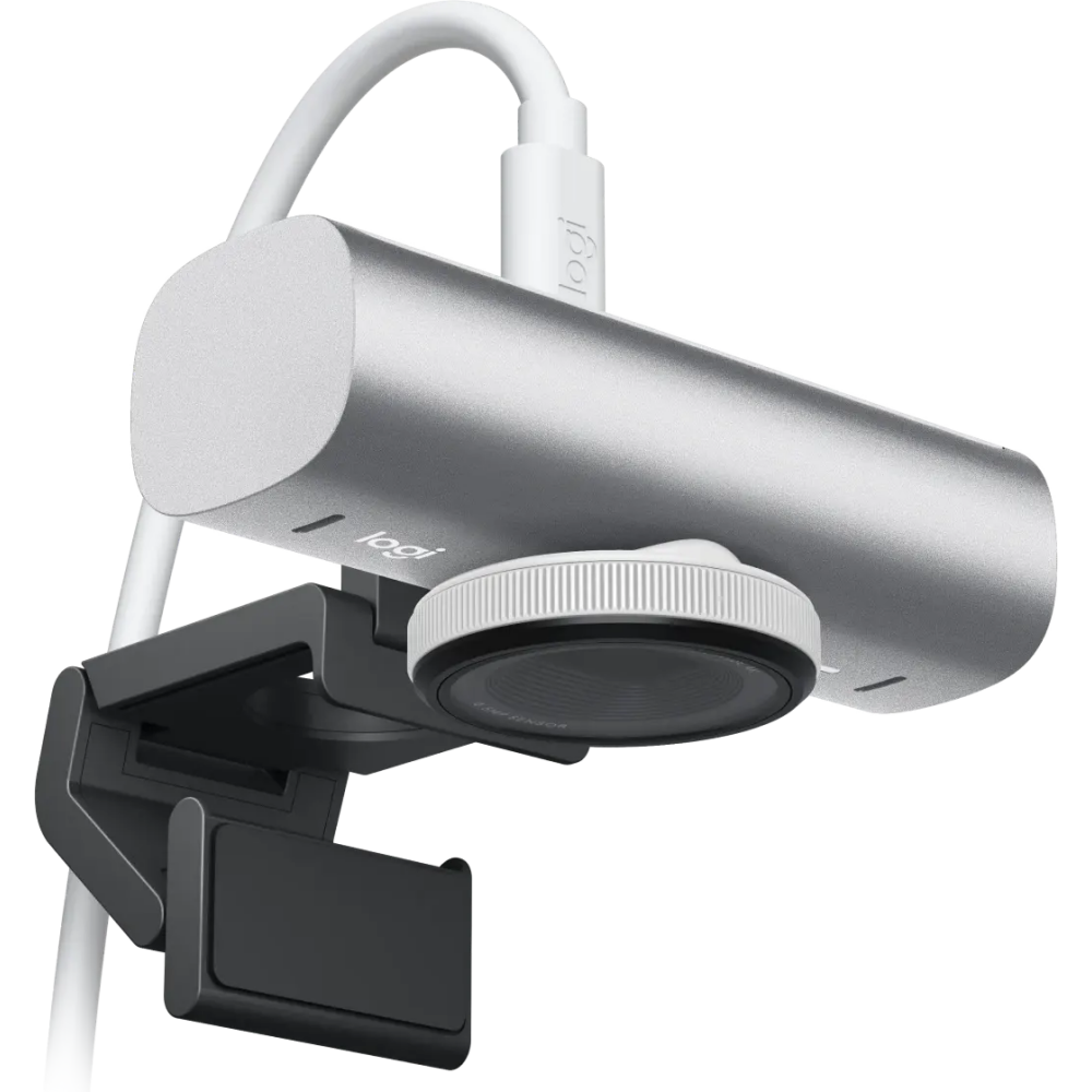 Веб-камера Logitech BRIO MX 4К Pale Grey (960-001554) — изображение 3