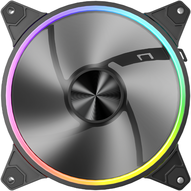 Вентилятор для корпуса 1STPLAYER FO7R-14 ARGB Black
