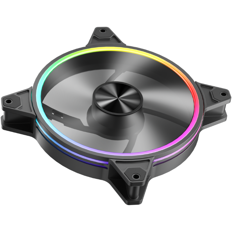 Вентилятор для корпуса 1STPLAYER FO7R-14 ARGB Black — изображение 4