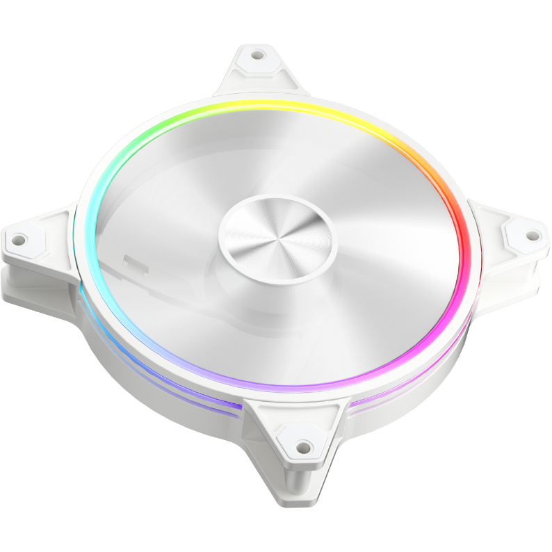 Вентилятор для корпуса 1STPLAYER FO7R-14 ARGB White — изображение 4