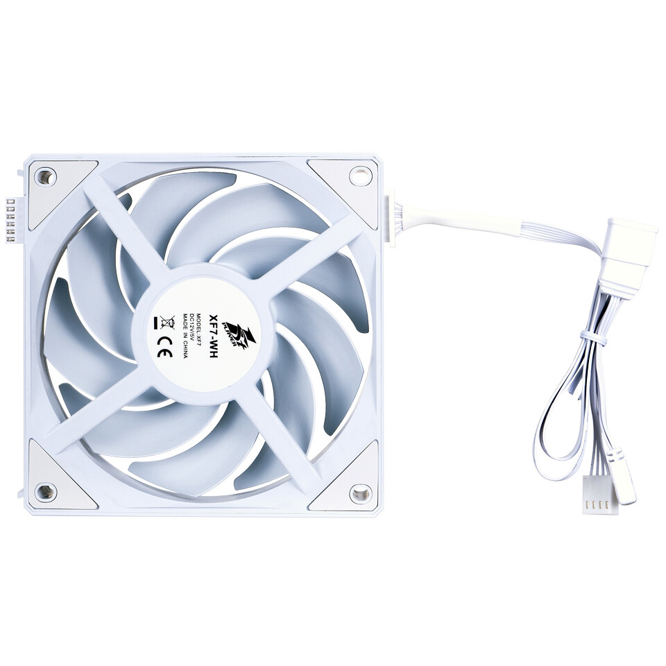 Вентилятор для корпуса 1STPLAYER XF7 ARGB White — изображение 7