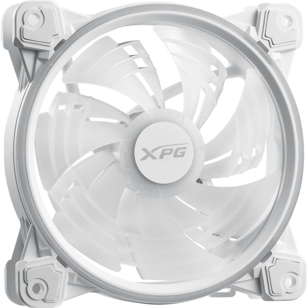 Вентилятор для корпуса ADATA XPG HURRICANE 120 PWM ARGB White — изображение 2