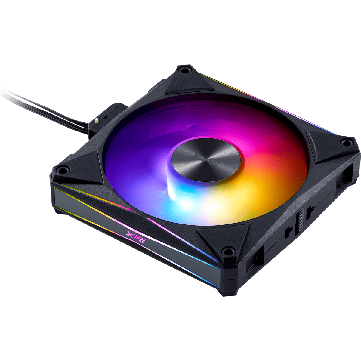Вентилятор для корпуса ADATA XPG HURRICANE MAG 120 PWM ARGB Black (4 шт.) — изображение 5