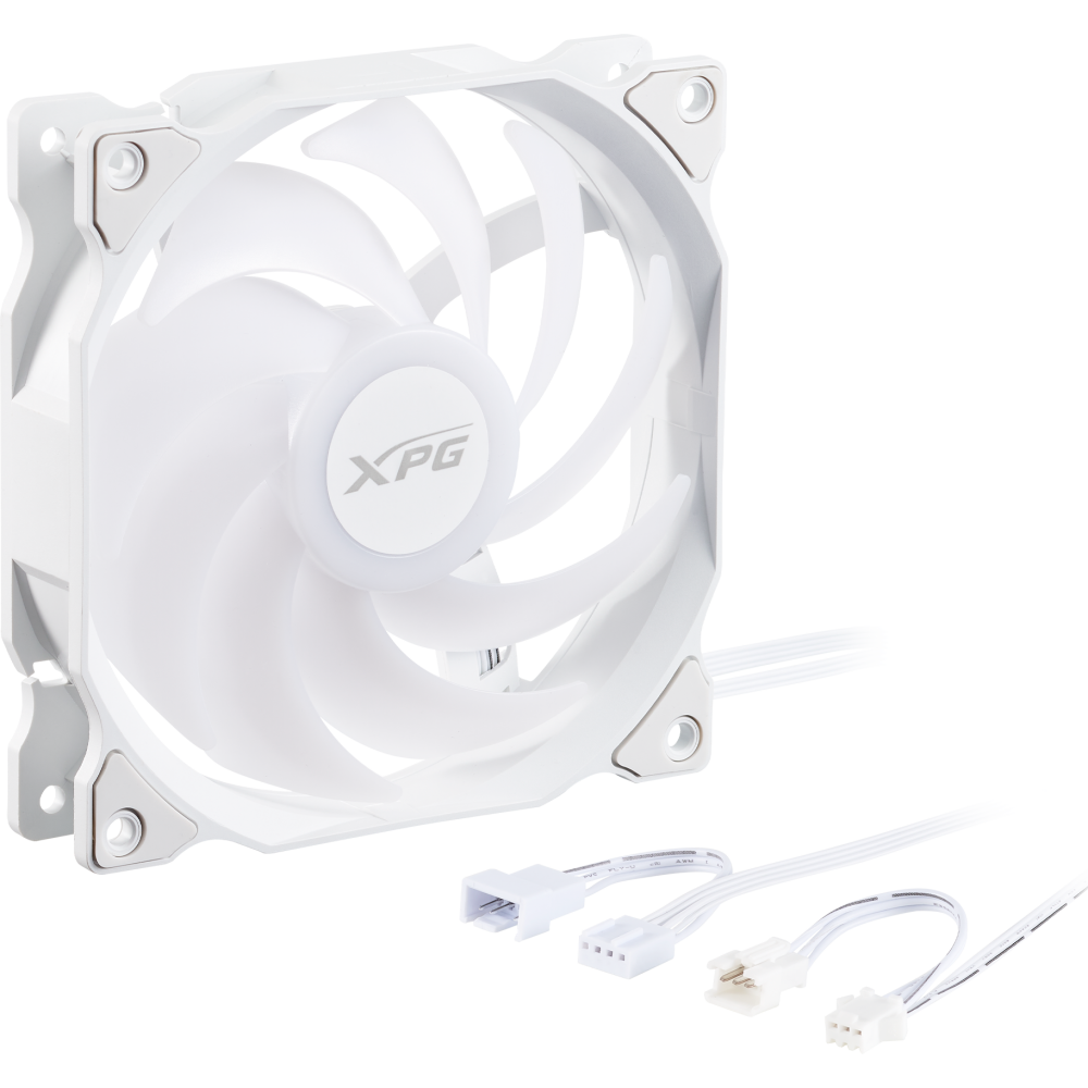 Вентилятор для корпуса ADATA XPG VENTO 120 ARGB PWM White (3 шт.) — изображение 3