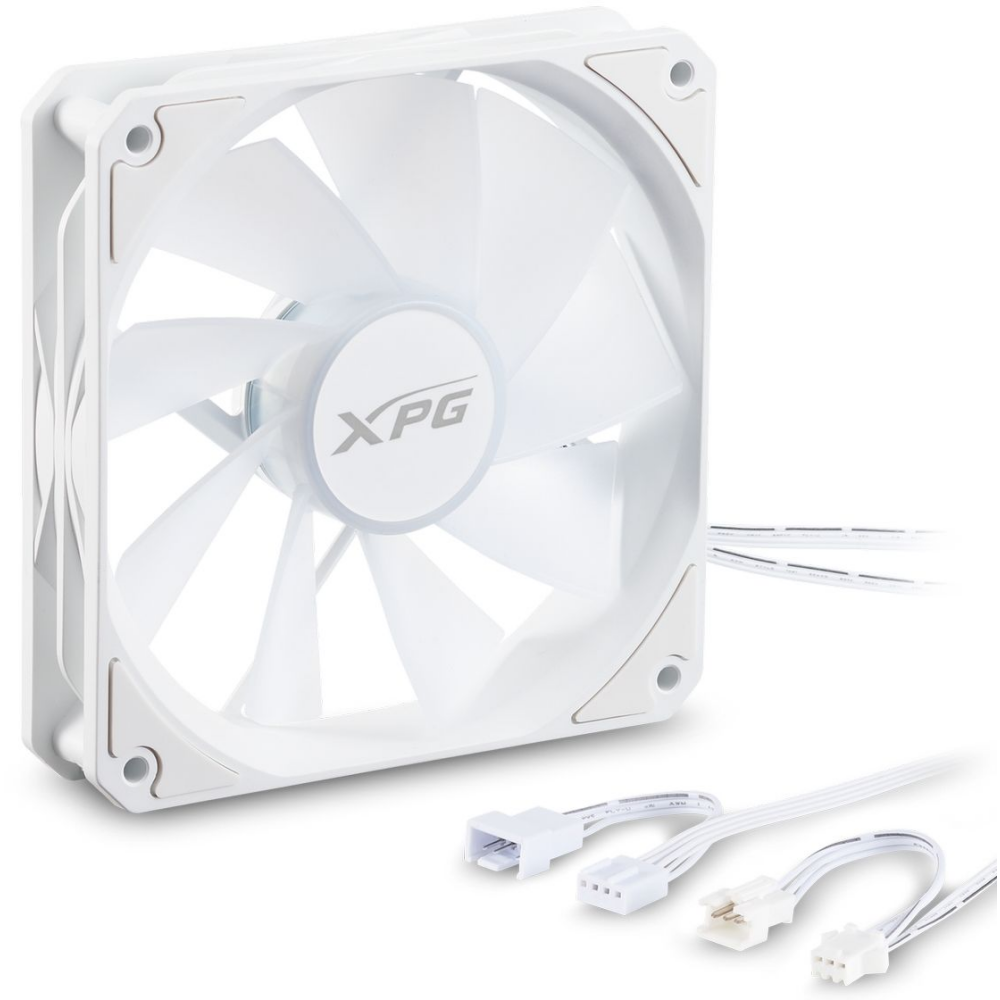 Вентилятор для корпуса ADATA XPG VENTO R 120 ARGB PWM White — изображение 2