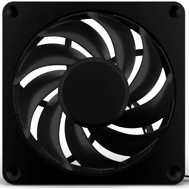 Вентилятор для корпуса Alphacool Apex Stealth Metal Power fan 3000rpm Matt Black