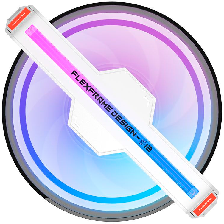 Вентилятор для корпуса Alseye 12(DM12)-W (Clear Frame) — изображение 5