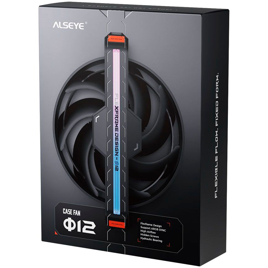 Вентилятор для корпуса Alseye 12(DM12)-W (Clear Frame) — изображение 7