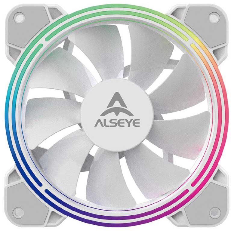 Вентилятор для корпуса Alseye HALO 4.0-W Kit (3 шт.) — изображение 3