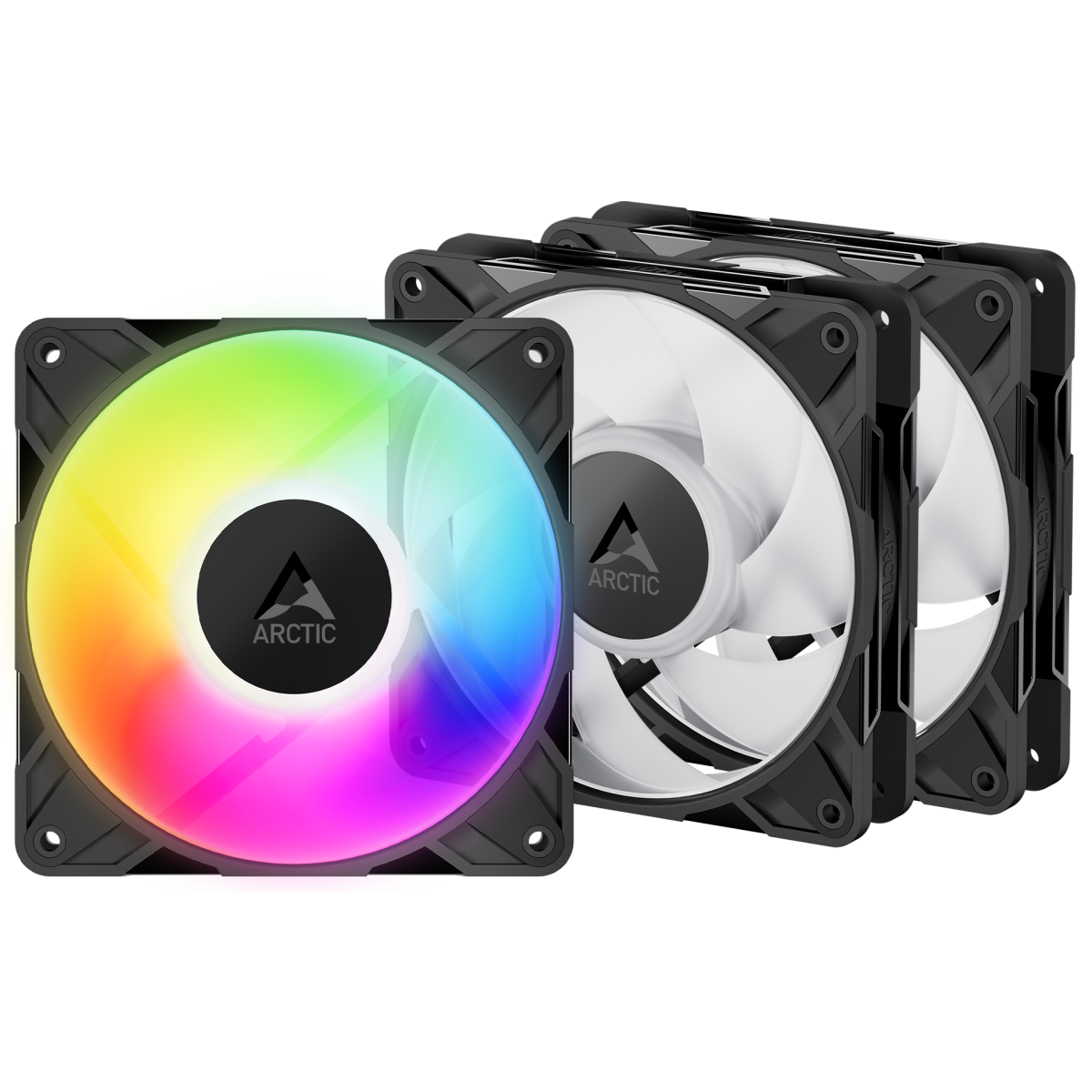 Вентилятор для корпуса Arctic P12 Pro A-RGB Black (3 шт.)