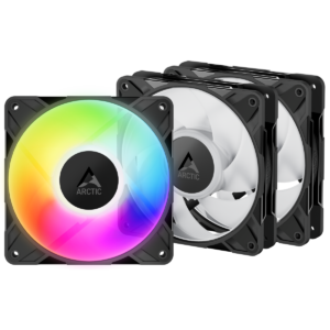 Вентилятор для корпуса Arctic P12 Pro A-RGB LN Black (3 шт.)