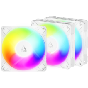 Вентилятор для корпуса Arctic P12 Pro Reverse A-RGB White (3 шт.)