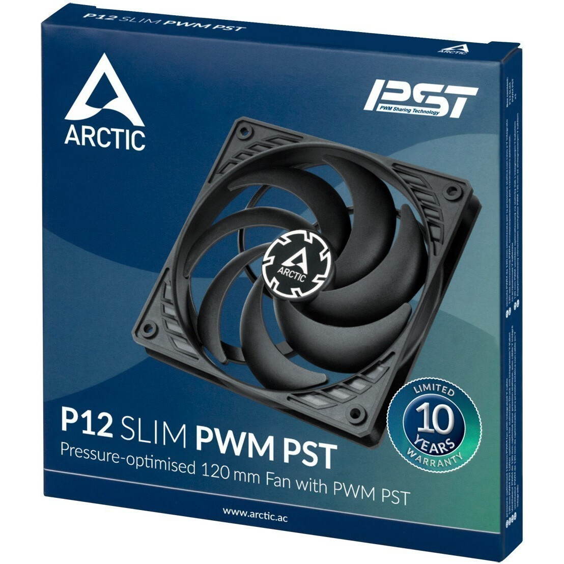 Вентилятор для корпуса Arctic P12 Slim PWM PST — изображение 4
