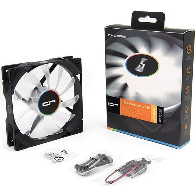 Вентилятор для корпуса Cryorig QF120 Balance LED — изображение 5