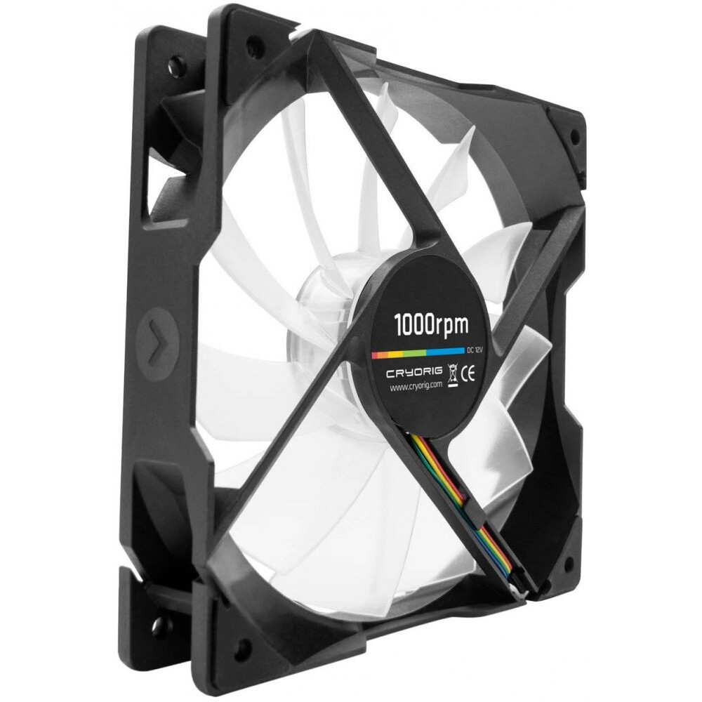Вентилятор для корпуса Cryorig QF120 Silent LED — изображение 2