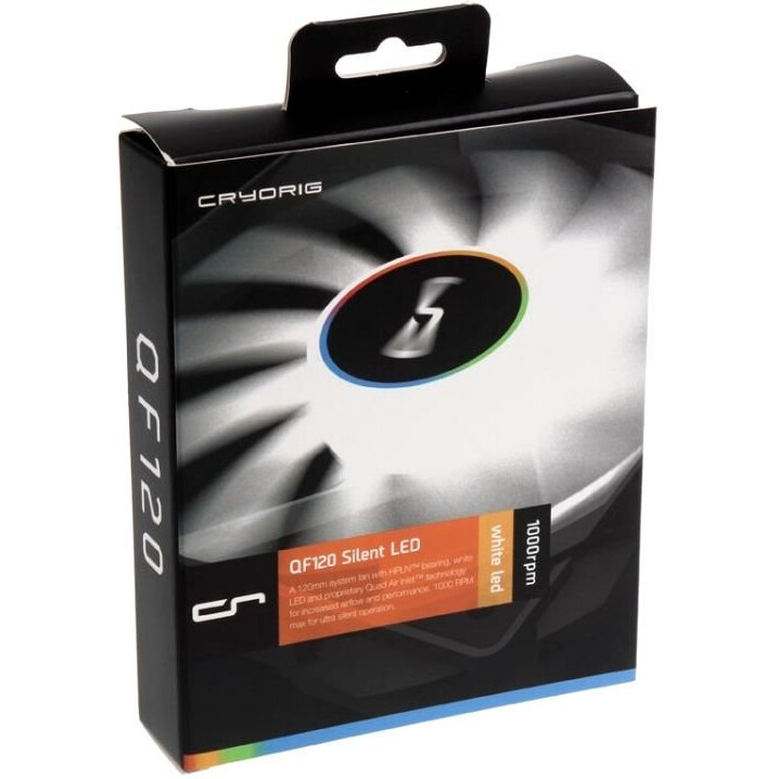 Вентилятор для корпуса Cryorig QF120 Silent LED — изображение 5