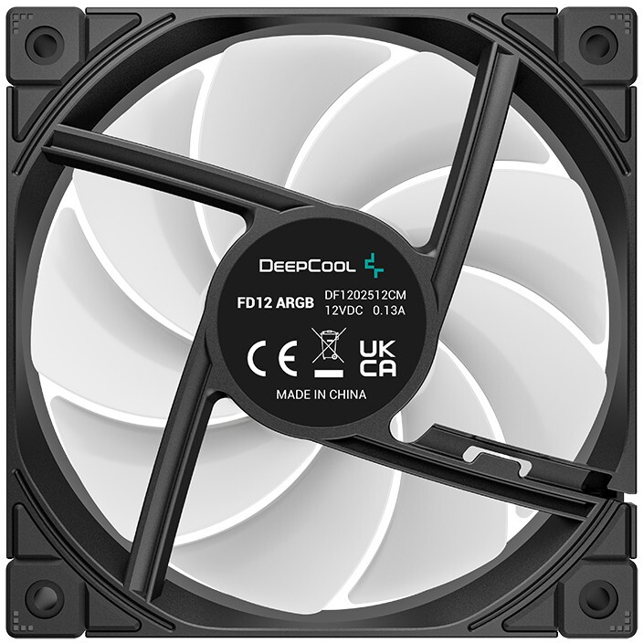 Вентилятор для корпуса DeepCool FD12 ARGB (3 шт.) — изображение 3