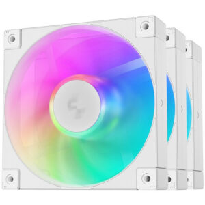 Вентилятор для корпуса DeepCool FD12 ARGB WH (3 шт.)