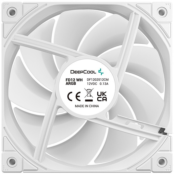 Вентилятор для корпуса DeepCool FD12 ARGB WH (3 шт.) — изображение 3