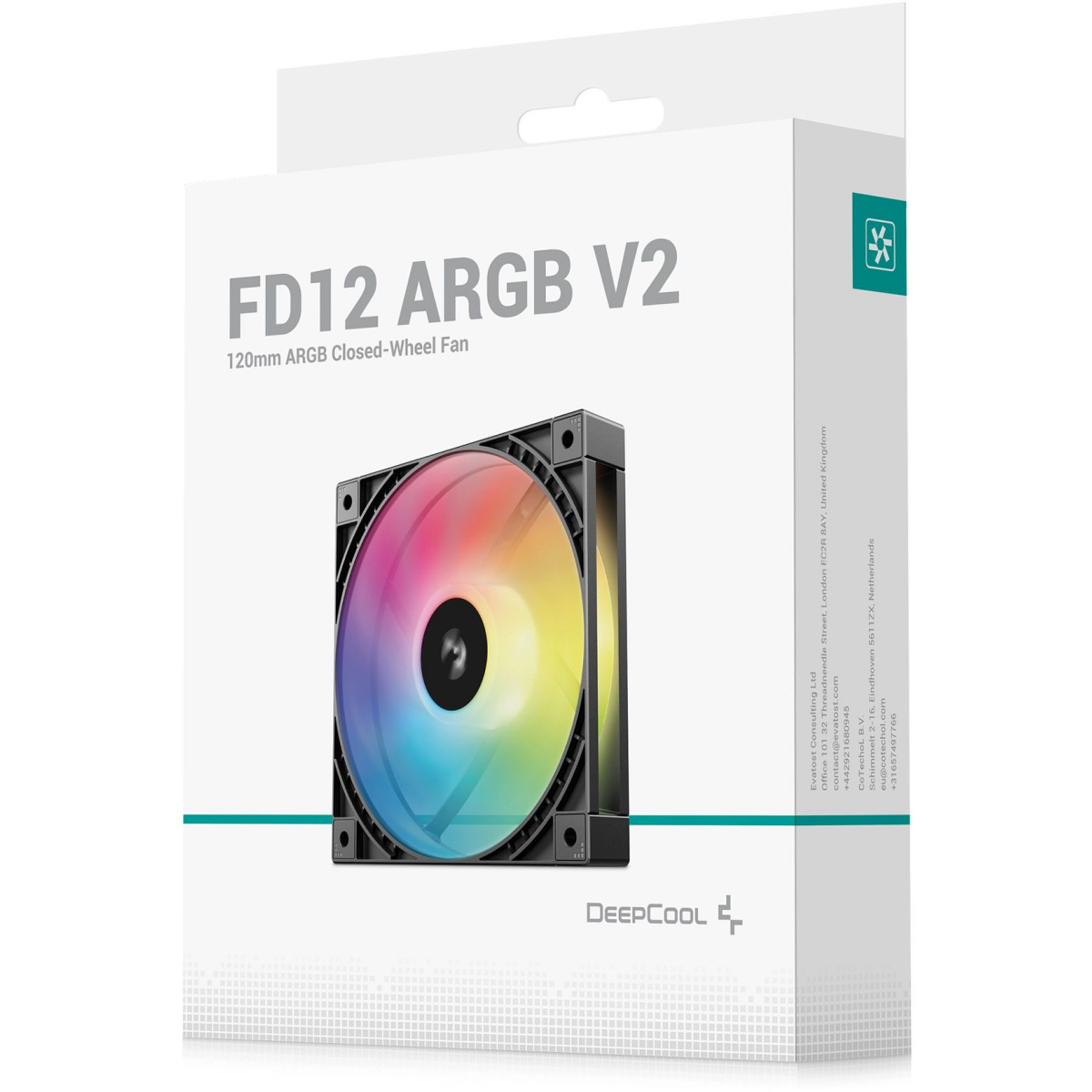 Вентилятор для корпуса DeepCool FD12 V2 ARGB — изображение 5