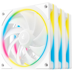 Вентилятор для корпуса DeepCool FL12 SE WH (3 шт.)