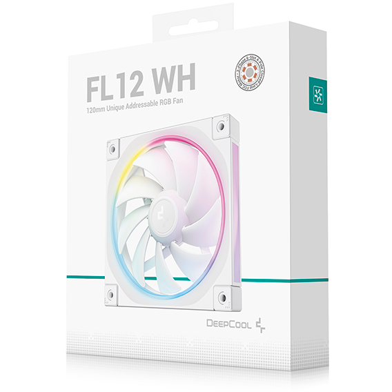 Вентилятор для корпуса Deepcool FL12 WH — изображение 7
